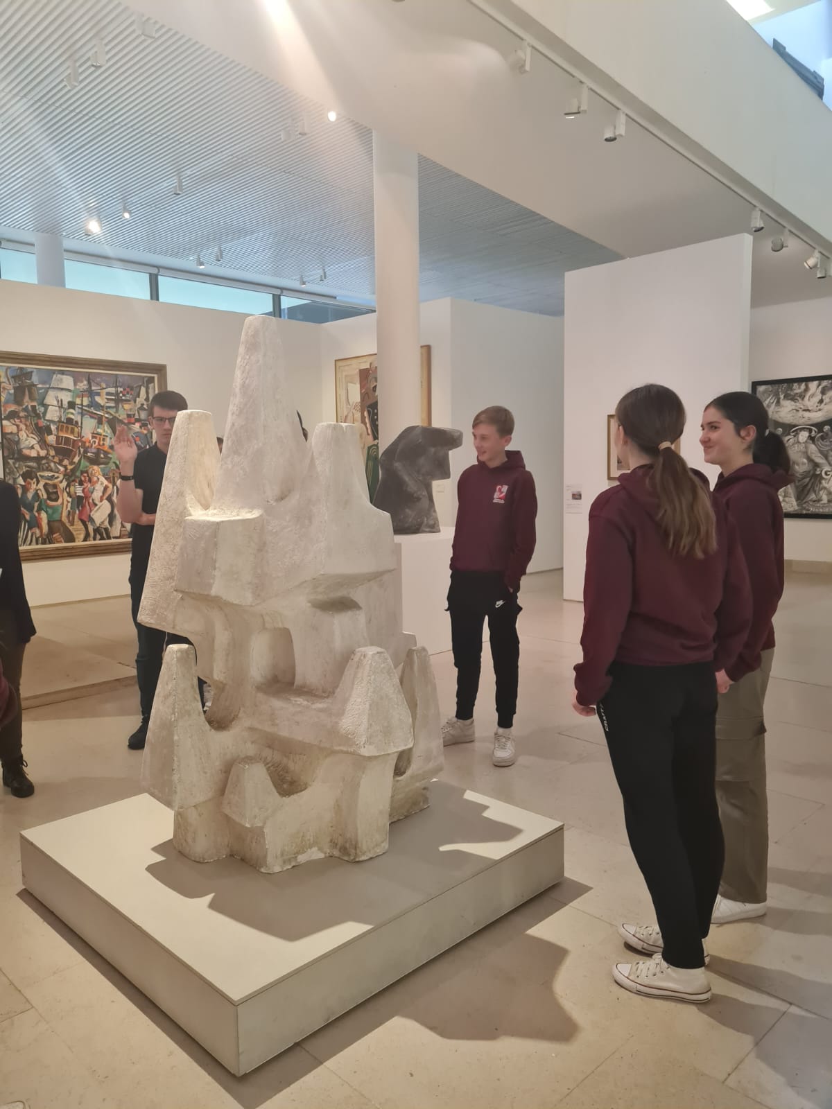 Visite du musée des beaux arts atelier sculpture